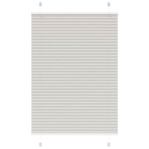 Pood24 plisseeritud ruloo helehall 85x150 cm kanga laius 84,4 cm