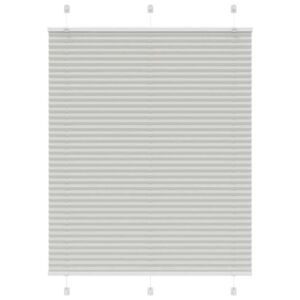 Pood24 plisseeritud ruloo helehall 110x150 cm kanga laius 109,4 cm