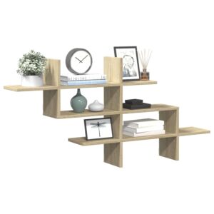 Pood24 seinariiul, Sonoma tamm, 124,5x18x60,5 cm, puitlaastplaat