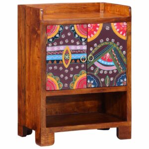 Pood24 Kinga kapp ladustamisega Pruun 55 x 35 x 75 cm Akaatsiapuit