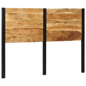 Pood24 voodipeats 140 cm Täispuidust akaatsia ja raud