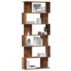 Pood24 raamatukapp Vana puit 80x24x192 cm Engineered Wood