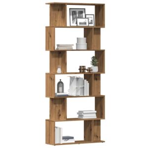 Pood24 raamatukapp Artisan Oak 80x24x192 cm Engineered Wood