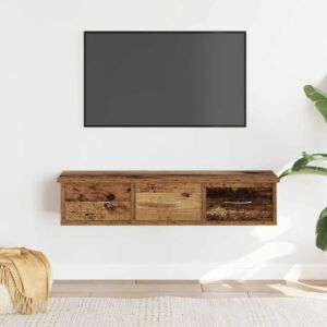 Pood24 Seinakapp Vana puit 88x26x18,5 cm Engineered Wood