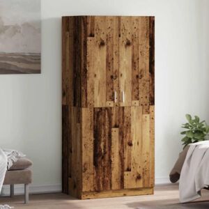 Pood24 Riidekapp Old Wood 90x52x200 cm Engineered Wood