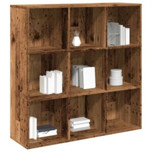 Pood24 Raamatukapp Vana puit 98x29x97,5 cm