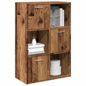 Pood24 raamaturiiul Vana puit 60,5x30x90 cm Engineered Wood