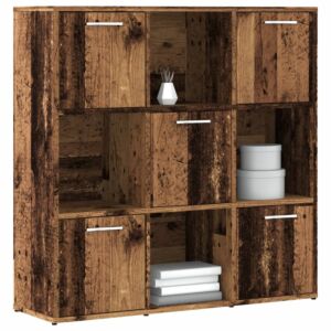Pood24 raamaturiiul Vana puit 90x28x90 cm Engineered Wood
