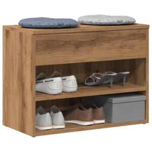 Pood24 Kingapink Artisan Oak 60x30x45 cm Engineered Wood