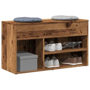 Pood24 Kingapink Vana puit 80x30x45 cm Engineered Wood