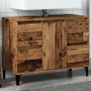 Pood24 valamukapp Vana puit 80x33x60 cm Engineered Wood