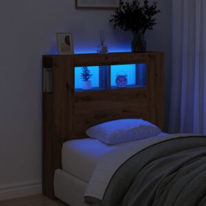 Pood24 LED-peats, Artisan Oak 100x18,5x103,5 cm insenerpuit