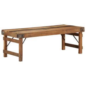 Pood24 Kohvilaud Pruun 110 x 55 x 40 cm taastatud puit