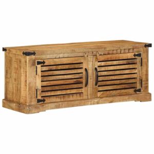 Pood24 Kinga kapp ladustamisega Pruun 110 x 38 x 45 cm Mangopuit