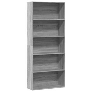 Pood24 raamatukapp Hall Sonoma 80x30x189 cm tehispuit