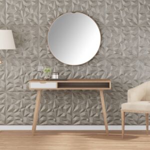 Pood24 seinapaneelid 48 tk, betoon, 50 x 50 cm, XPS 12 m² ametüst