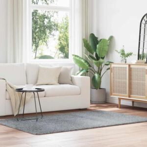 Pood24 kõrge narmaga Shaggy vaip, hõbehall, 130x200 cm, polüester