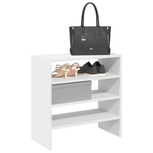 Pood24 kingariiulid 2 tk virnastatavad, valge, 60 x 30 x 30,5 cm
