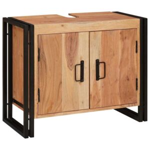Pood24 Vannitoa valamukapp 71 x 33 x 58 cm Tugev Akaatsiapuit ja Raud