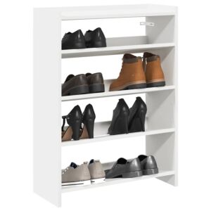 Pood24 kingariiul, valge, 80 x 25 x 61,5 cm, tehispuit