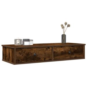 Pood24 seinariiul sahtlitega, suitsutatud tamm, 100x37,5x19 cm