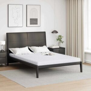 Pood24 Madrats kookoskihiga Valge 200 x 160 cm PU Vaht