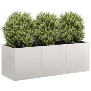 Pood24 taimekast, 120x40x40 cm, roostevaba teras