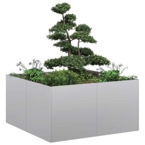 Pood24 taimekast, 80x80x40 cm, tsingitud teras
