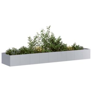 Pood24 taimekast, 360x80x40 cm, tsingitud teras