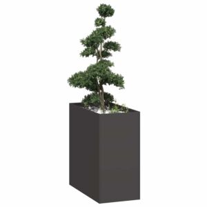 Pood24 taimekast must 40x80x80 cm, teras
