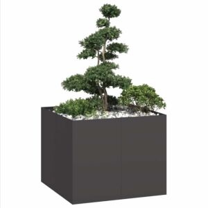 Pood24 taimekast must 100x100x80 cm, teras