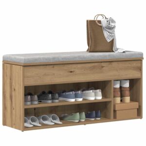 Pood24 jalatsipink, käsitöötamm, 102x30,5x45 cm, tehispuit