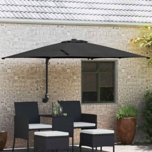 Pood24 Aedapara Must 248.5 x 247.5 x 160 cm kangas