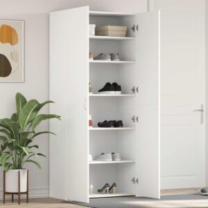 Pood24 Valge kingakapp 80x35.5x180 cm Tehispuit