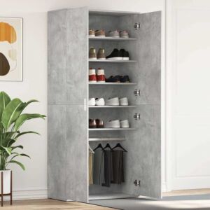 Pood24 Kingi Kapp Betoonhall 80x39x180 cm Töödeldud Puit