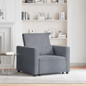 Pood24 Üksik diivanivoodi ratastega Tumehall 90 x 165 x 87 cm Samet