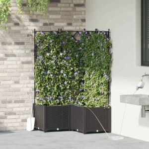Pood24 Aia istikud Must 80 x 80 x 142 cm Teras
