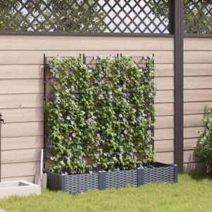 Pood24 Aianduk trellisega 3 pcs Hall 120 x 40 x 125.5 cm PP