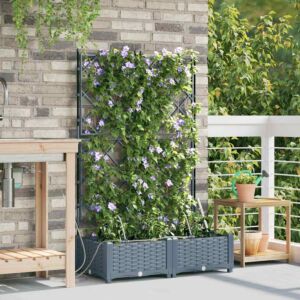 Pood24 Aia istikud Helehall 80 x 40 x 126 cm Teras