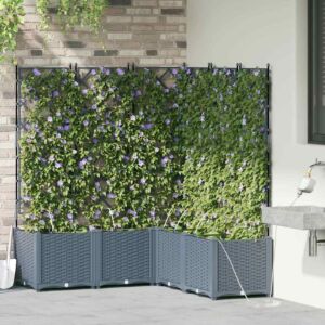 Pood24 Aia istikud Helehall 120 x 120 x 142 cm Teras