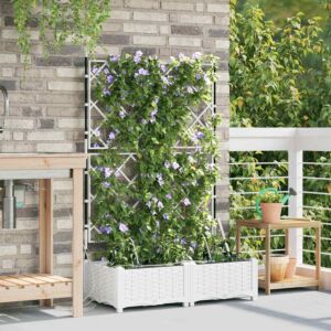 Pood24 Aia istikud Valge 80 x 40 x 126 cm Teras