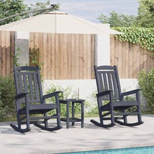 Pood24 Aia kiiktool 2 pcs Mereväesinine 70 x 92 x 108cm Plastmass