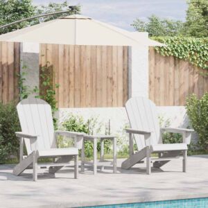 Pood24 Aia lõõgastusmööbel 2 pcs Valge 74 x 82 x 90cm Polyethylene