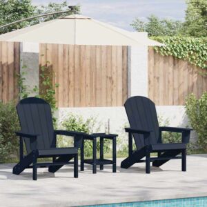 Pood24 Aia lõõgastusmööbel 2 pcs Mereväesinine 74 x 82 x 90cm