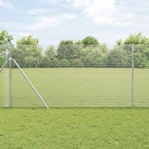 Pood24 Keevitatud Traadi Aed Hõbedane 1.4 x 50 m Teras