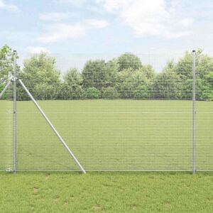 Pood24 Keevitatud Traadi Aed Hõbedane 1.5 x 50 m Teras