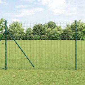 Pood24 Euroopa aed Roheline 1.5 x 10 m PVC-kaetud raud