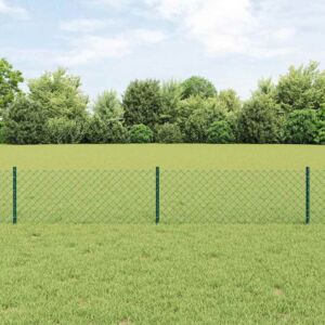 Pood24 ahel-link aed koos 10 U postiga Roheline 0.4x10 m Teras