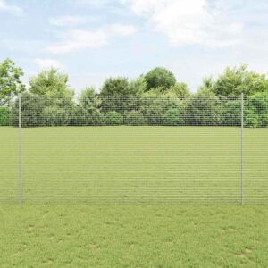 Pood24 keermestatud tara koos 22 U postiga hõbedane 1.6x25 m teras