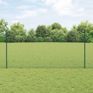 Pood24 Keevastatud Traadiga Aed 22 U Postiga Roheline 1.2x50 m Teras